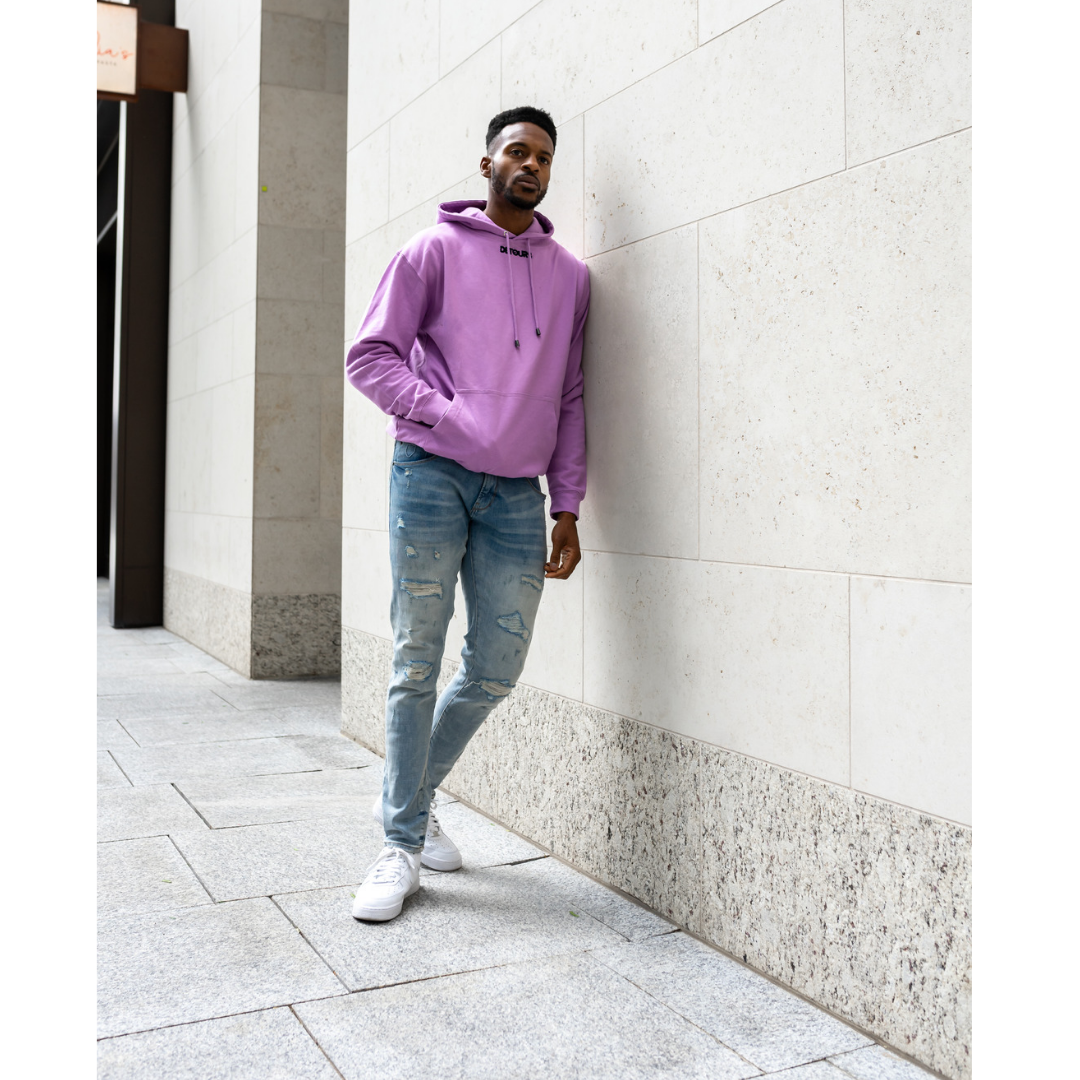 Lavender Hoodie - Detours London