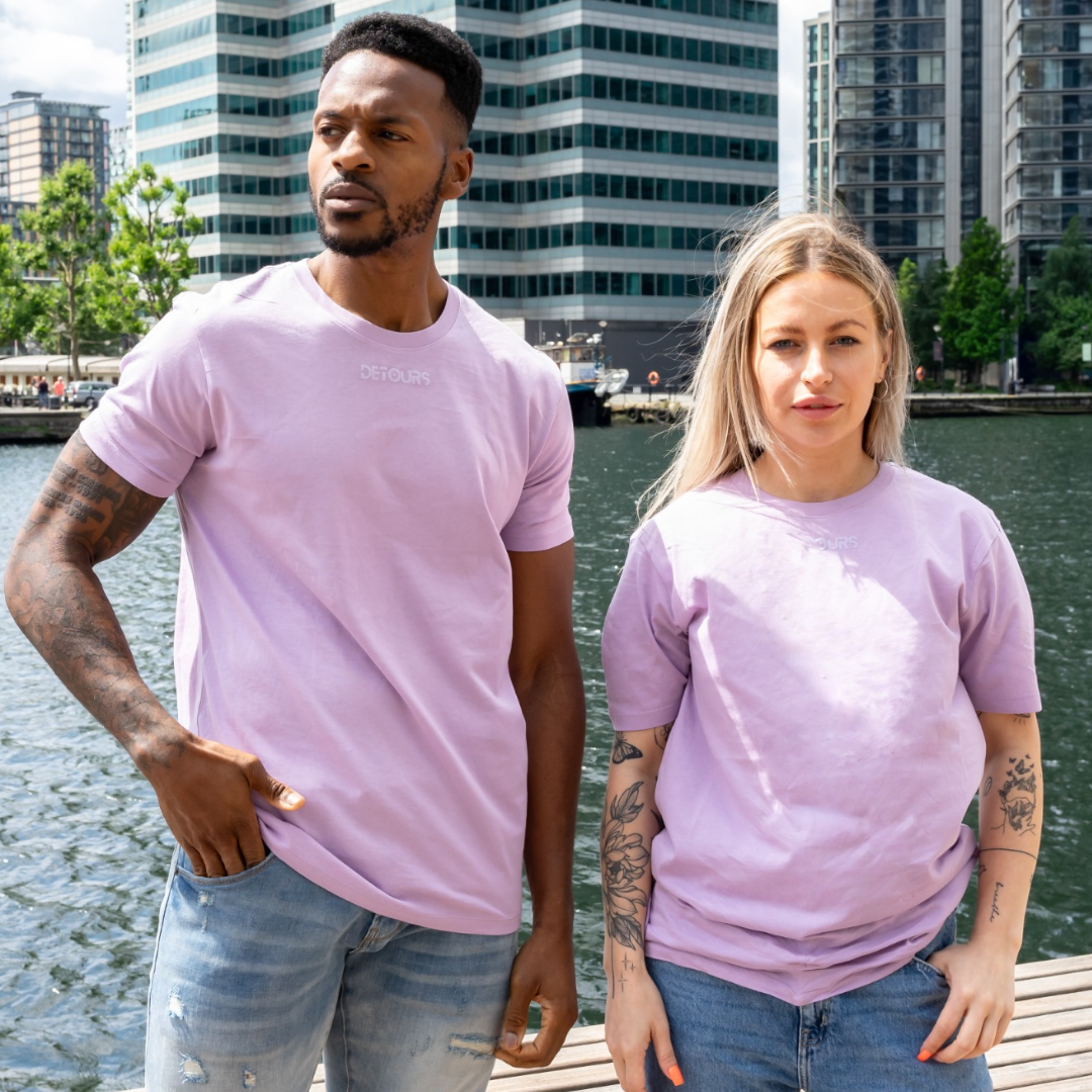 Lavender T-shirt - Detours London