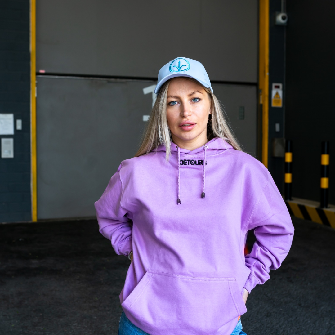 Lavender Hoodie - Detours London