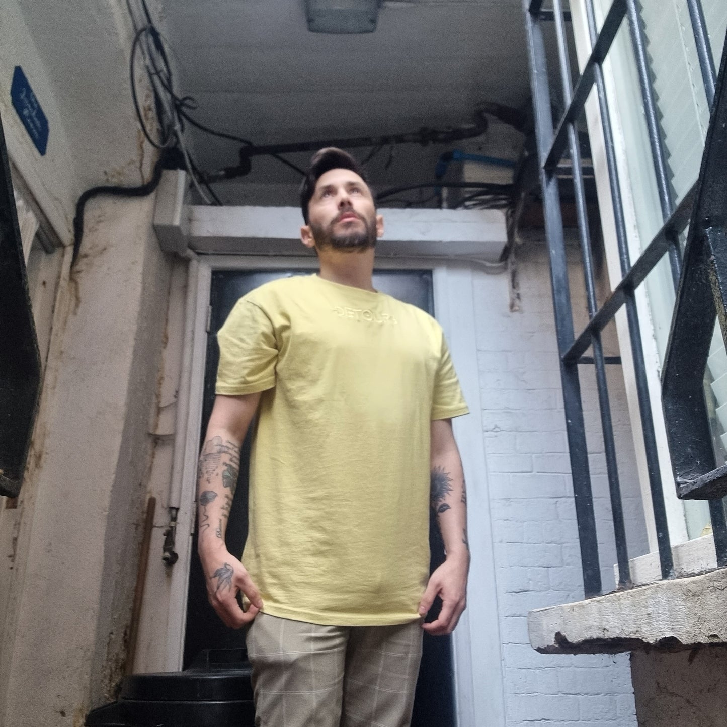 YELLOW OVERSIZED TEE