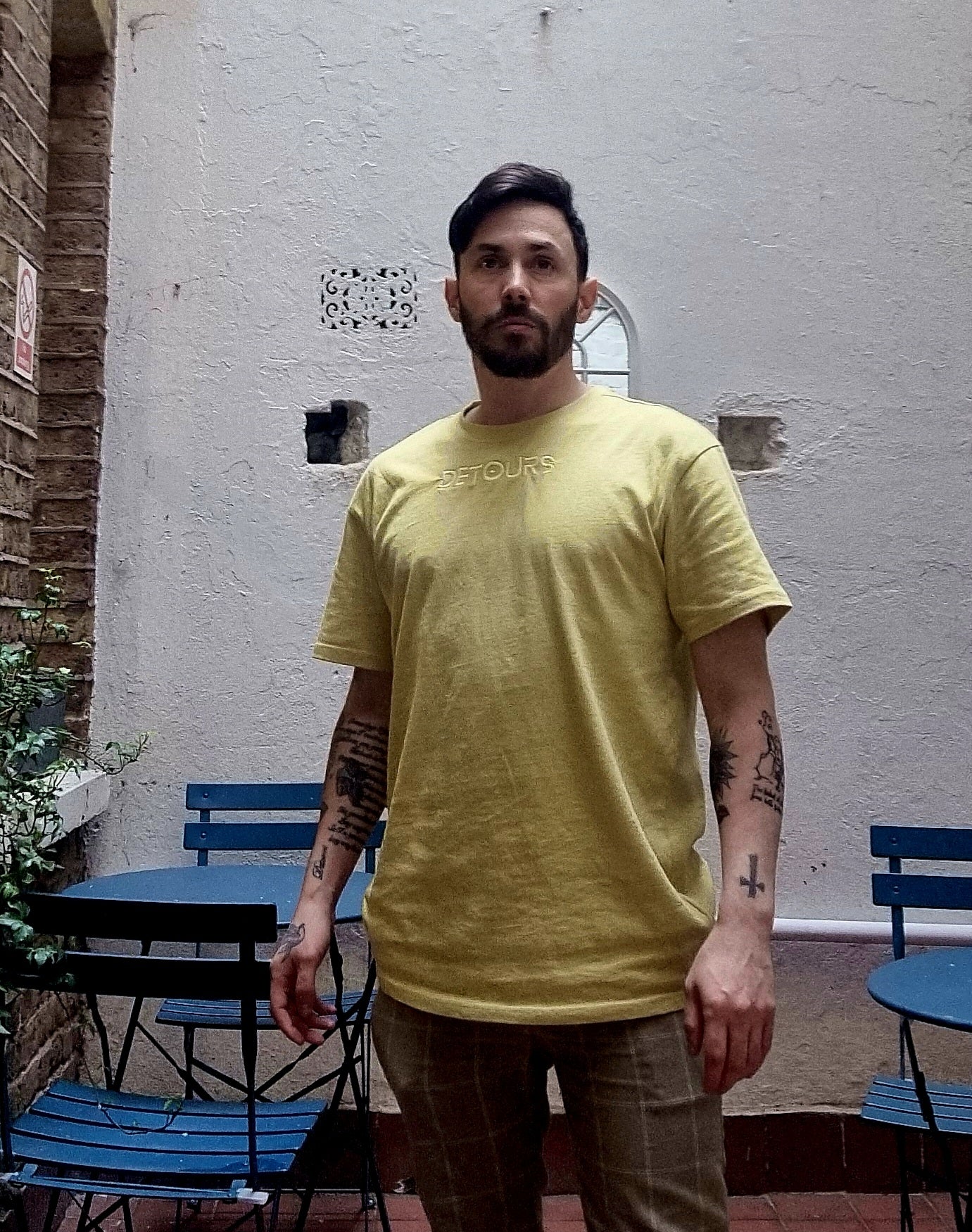 YELLOW OVERSIZED TEE